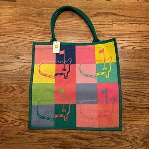 2024 Masters Jute Bag, Block style